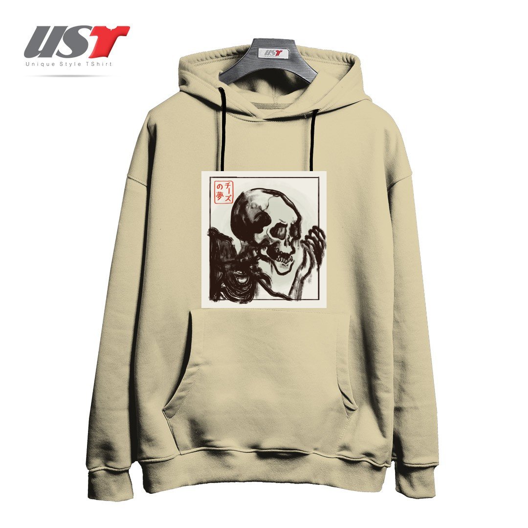 طرح EDO HORROR هودی اورسایزرنگ نخودی