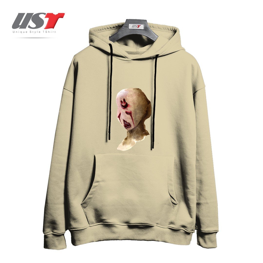 طرح HAPPY هودی اورسایزرنگ نخودی