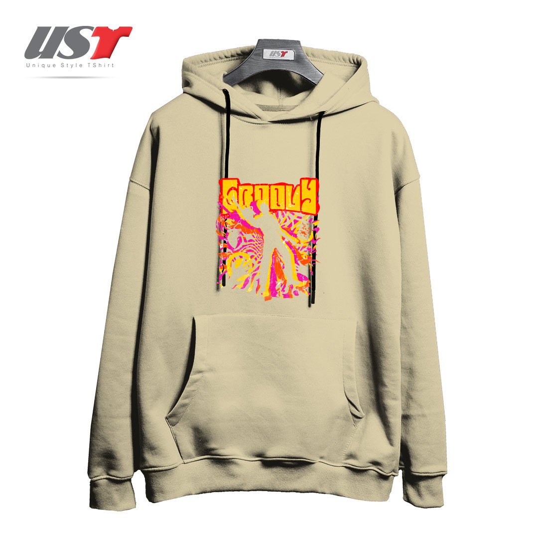 طرح STAY GROOVY - EVIL DEAD هودی اورسایزرنگ نخودی