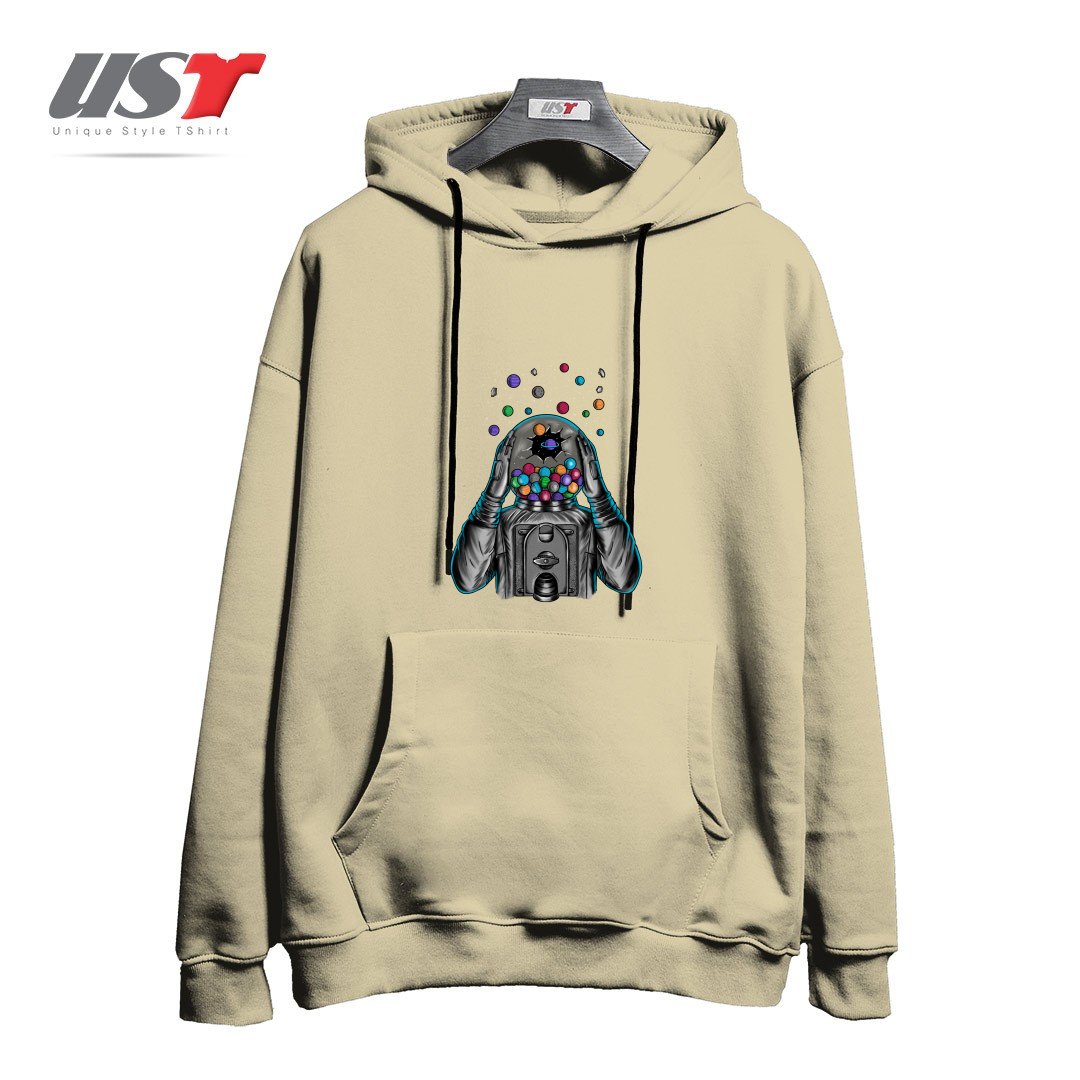 هودی اورسایز طرح SPACE1