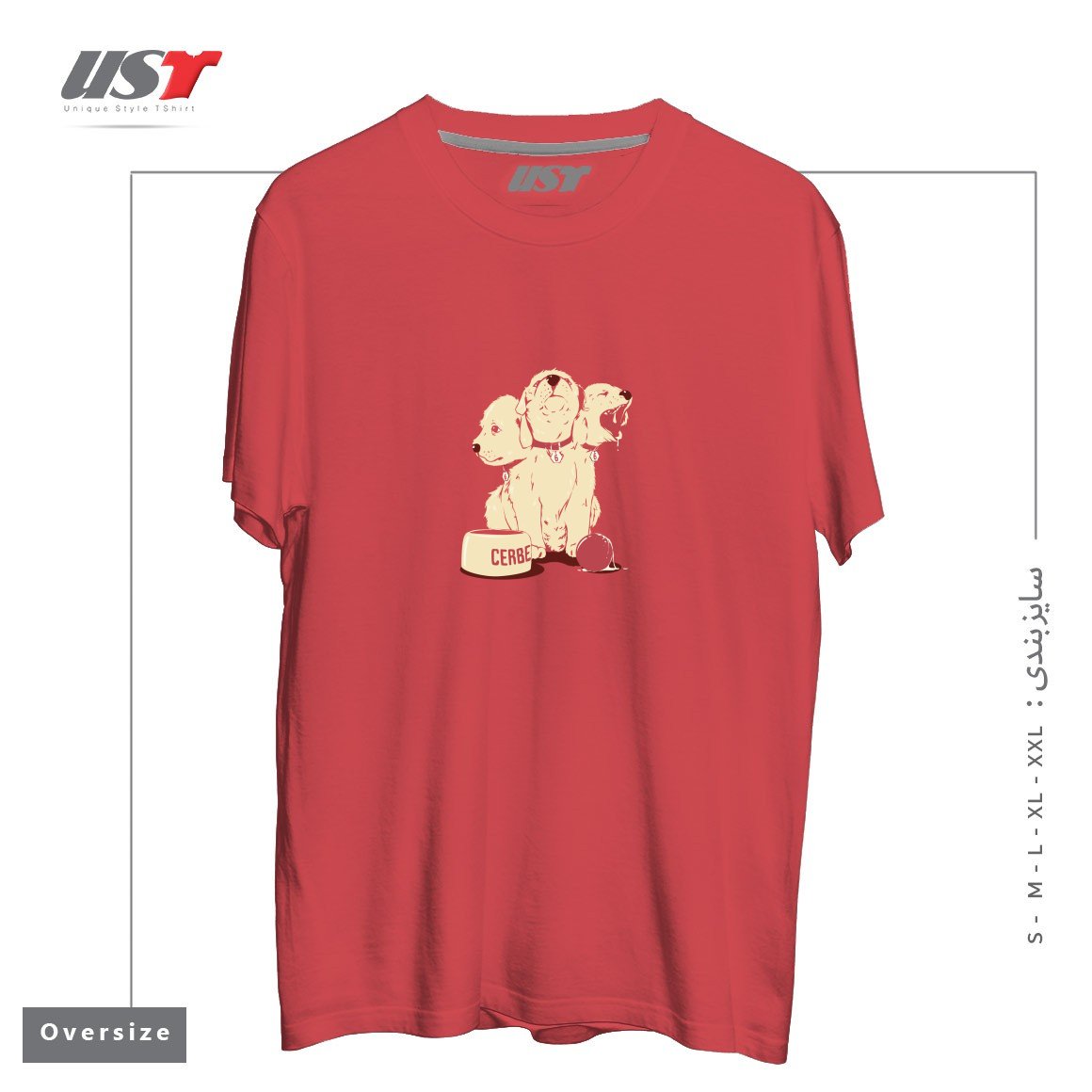 طرح SATAN'S LITTLE HELPER تیشرت اورسایزرنگ ماتیکی