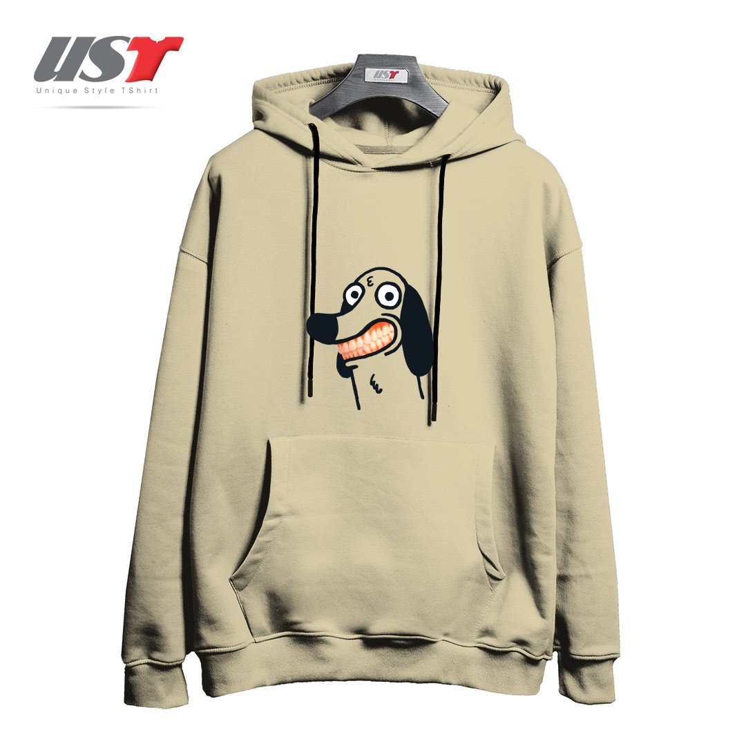 هودی اورسایز طرح SMILE