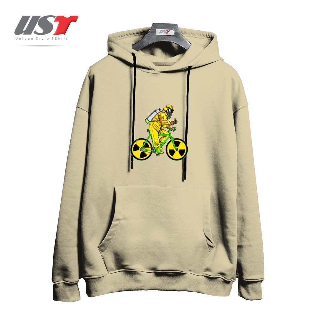طرح RADIOACTIVITY BIKE هودی اورسایزرنگ نخودی