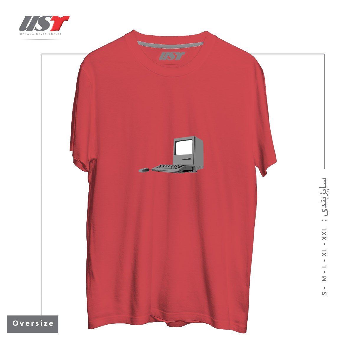 تیشرت اورسایز طرح WHERE IT ALL BEGAN