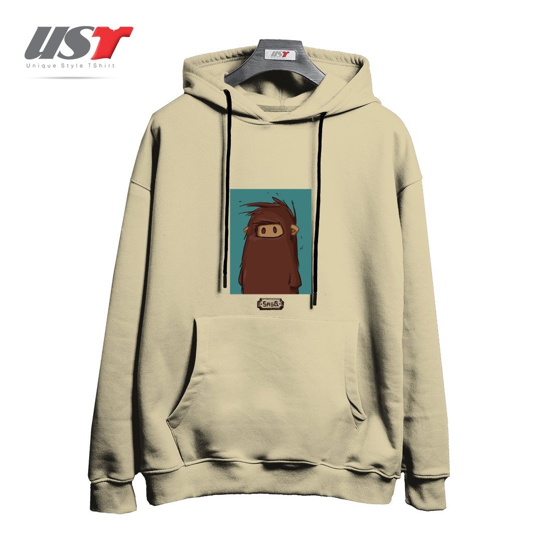 هودی اورسایز طرح SASQ PORTRAIT - FROM SASQANDYETI.CA