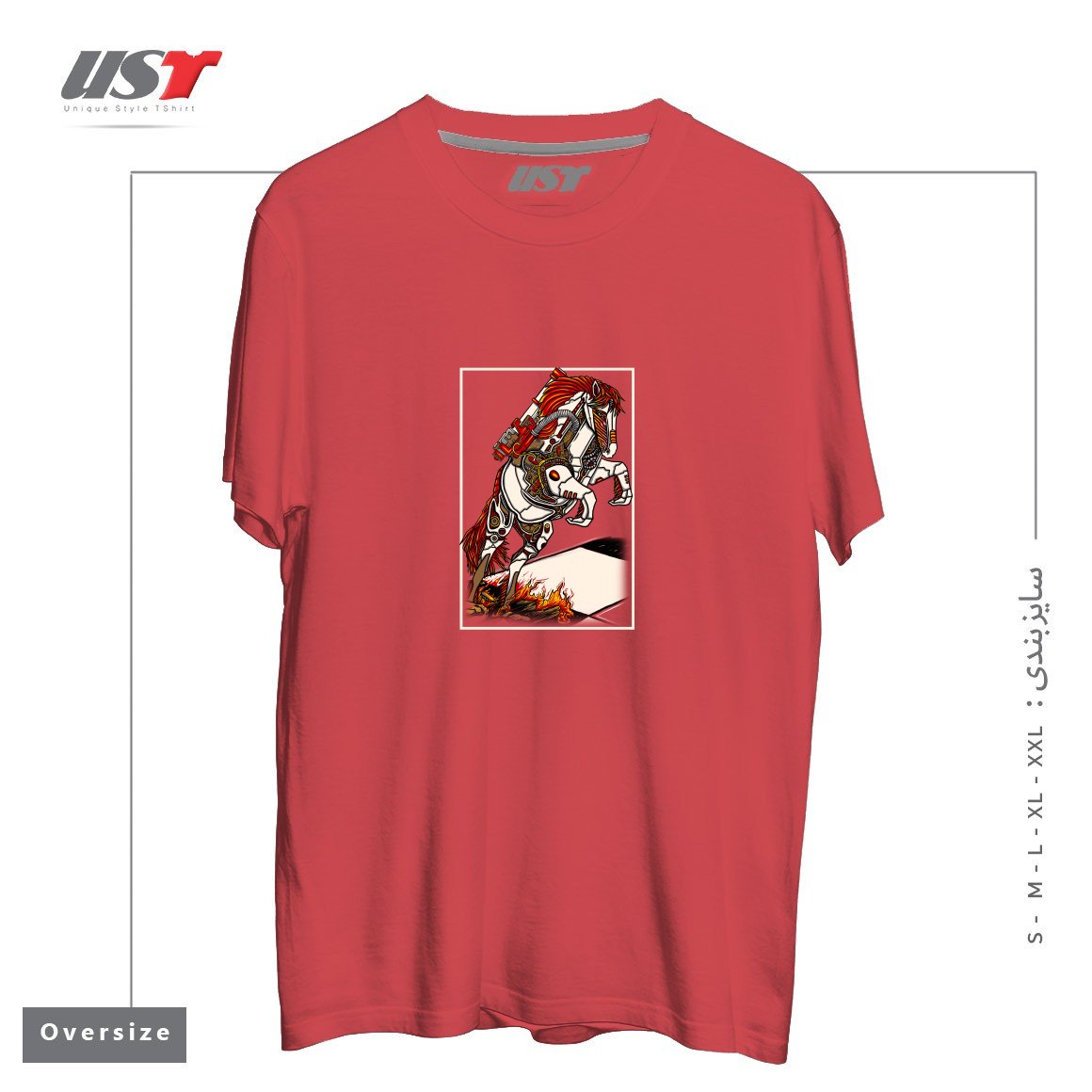 طرح THE DARKNESS KNIGHT تیشرت اورسایزرنگ ماتیکی