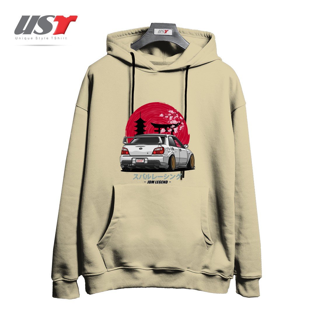 طرح SUBARU IMPREZA WRX STI هودی اورسایزرنگ نخودی