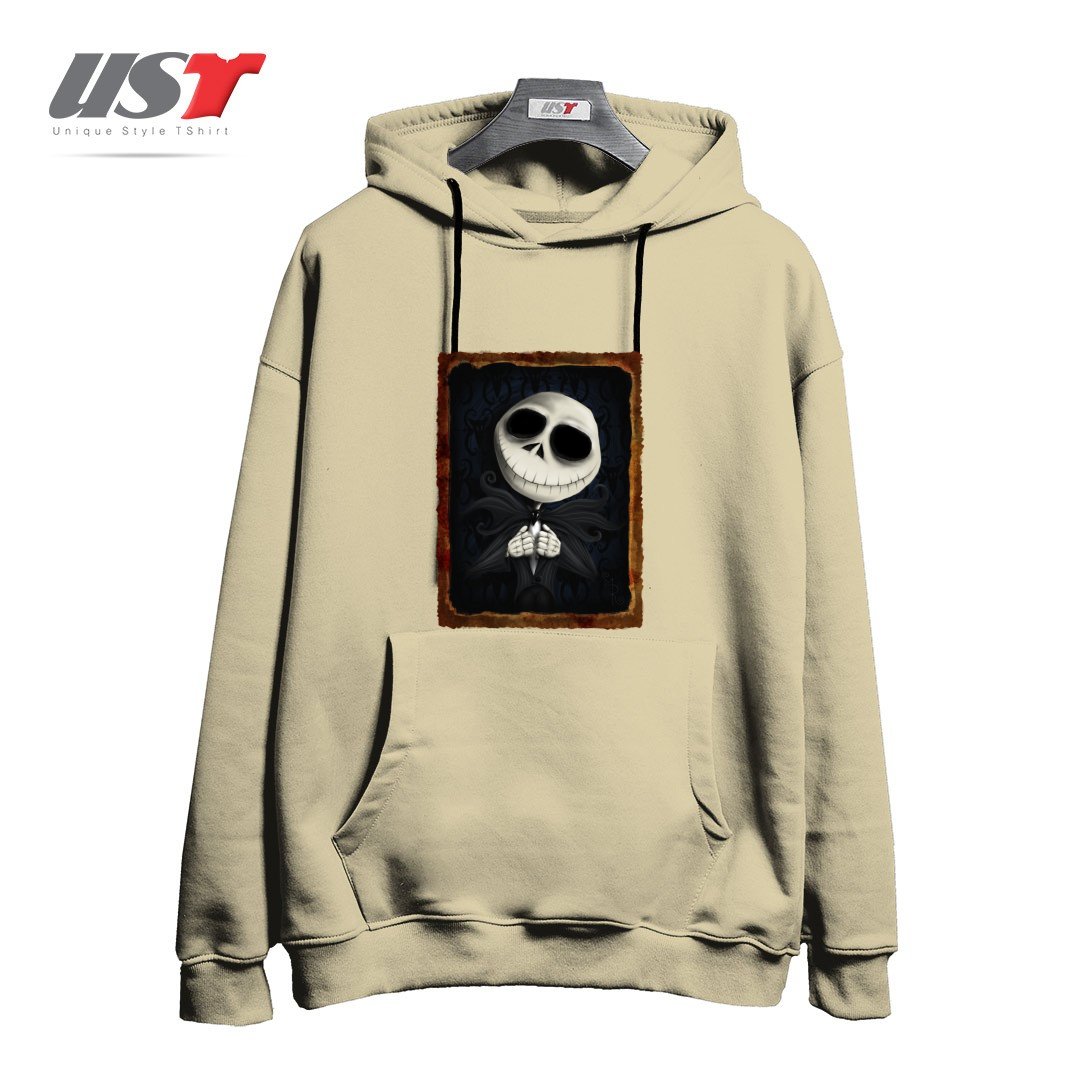 طرح I AM THE PUMPKIN KING! هودی اورسایزرنگ نخودی