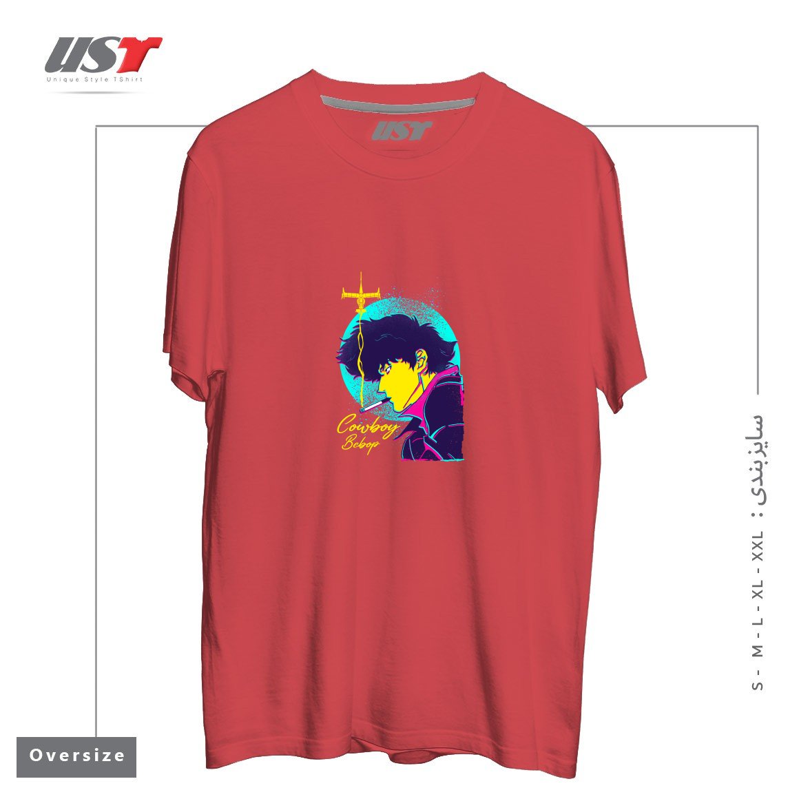 طرح Bounty Hunter تیشرت اورسایزرنگ ماتیکی