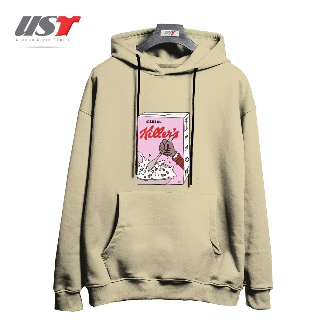 طرح cereal killers هودی اورسایزرنگ نخودی