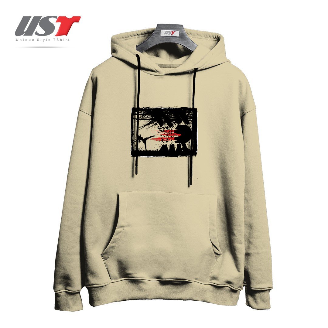 هودی اورسایز طرح BEAR KICK3