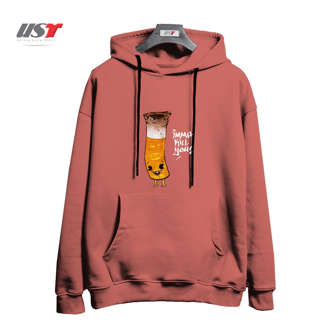 هودی اورسایز طرح SMOKE EM