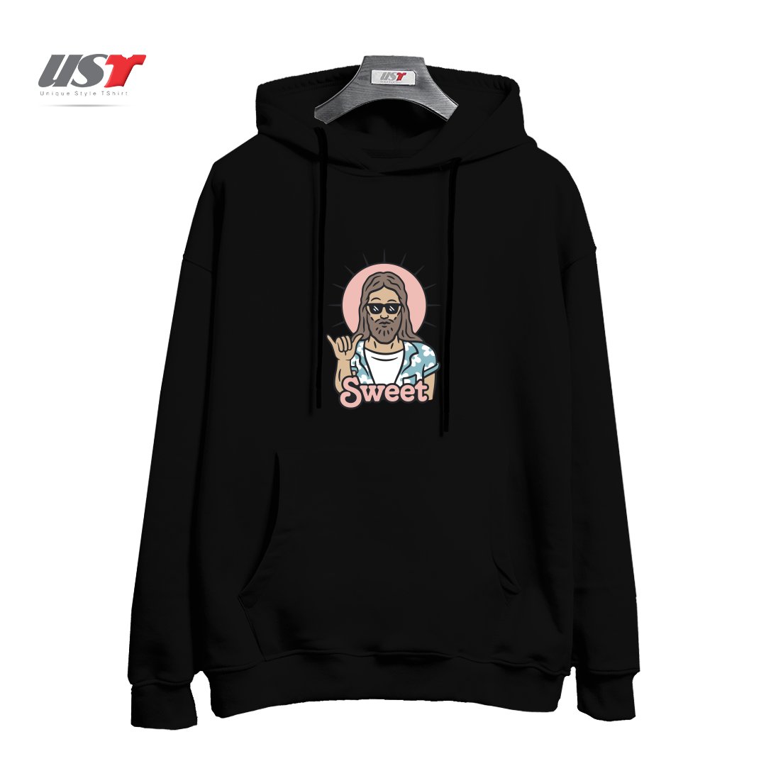 هودی اورسایز طرح SWEET JESUS