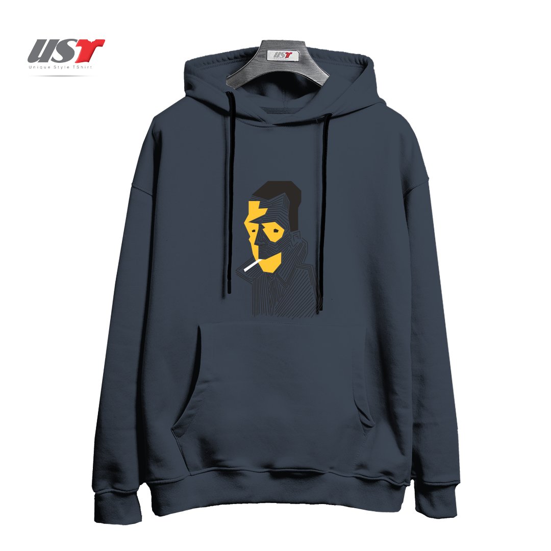 طرح STRANGE هودی اورسایزرنگ دودی