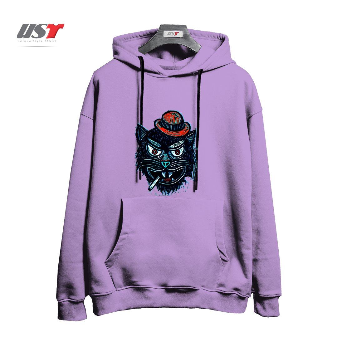 طرح TOUGH CAT هودی اورسایزرنگ یاسی