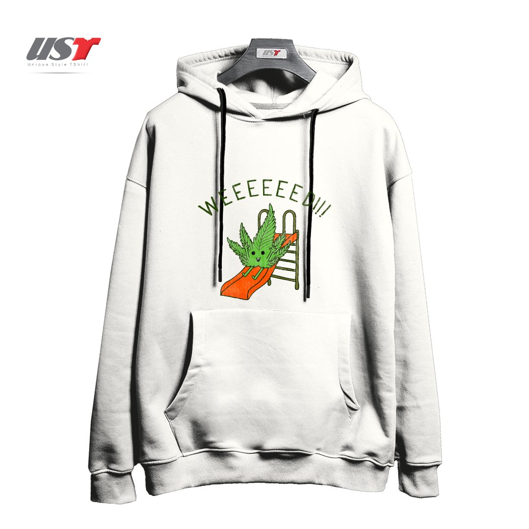 طرح WEEEEEED هودی اورسایزرنگ سفید