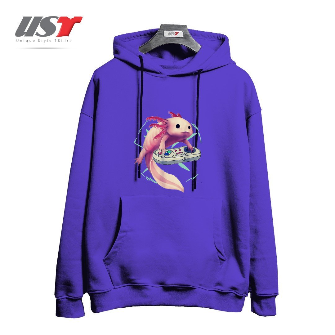 هودی اورسایز طرح AXOLOTL GAMER