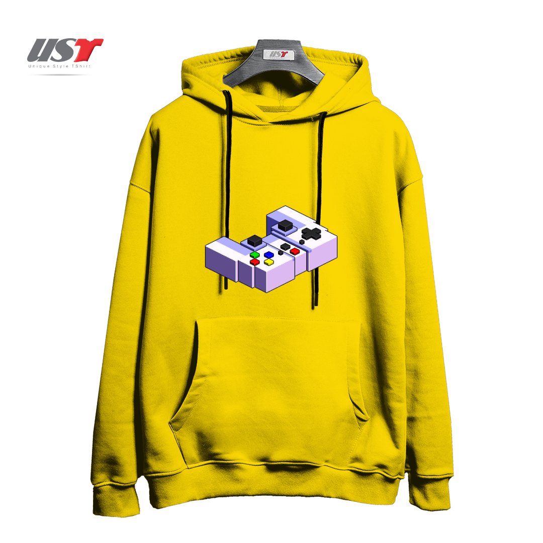 هودی اورسایز طرح GAME CONTROLLER PIXEL ART