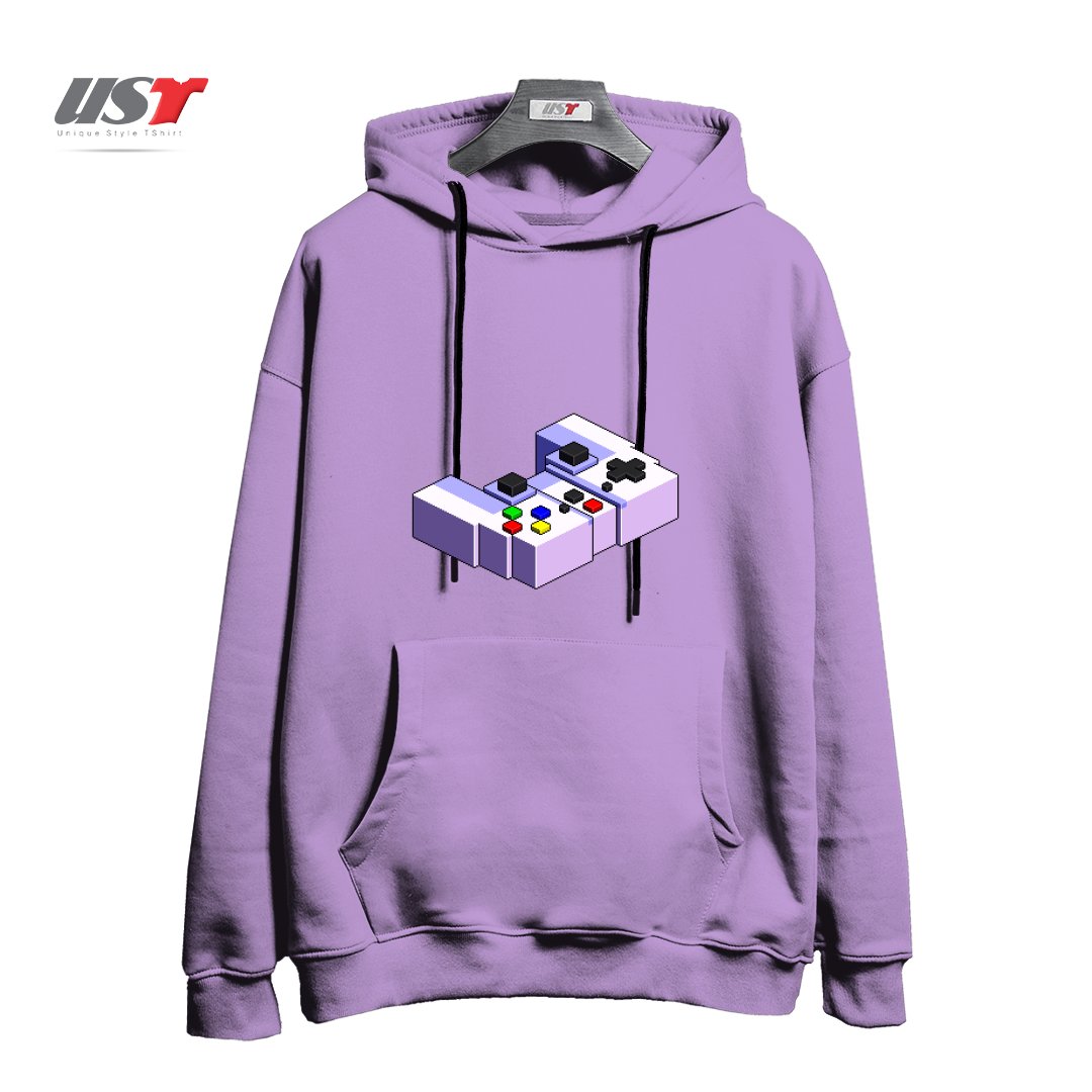 هودی اورسایز طرح GAME CONTROLLER PIXEL ART