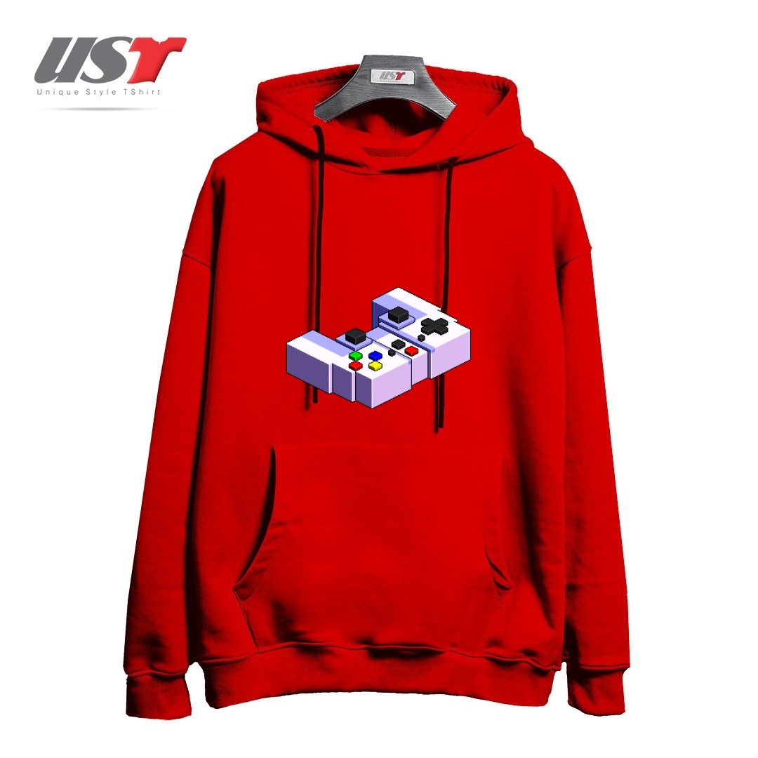 هودی اورسایز طرح GAME CONTROLLER PIXEL ART