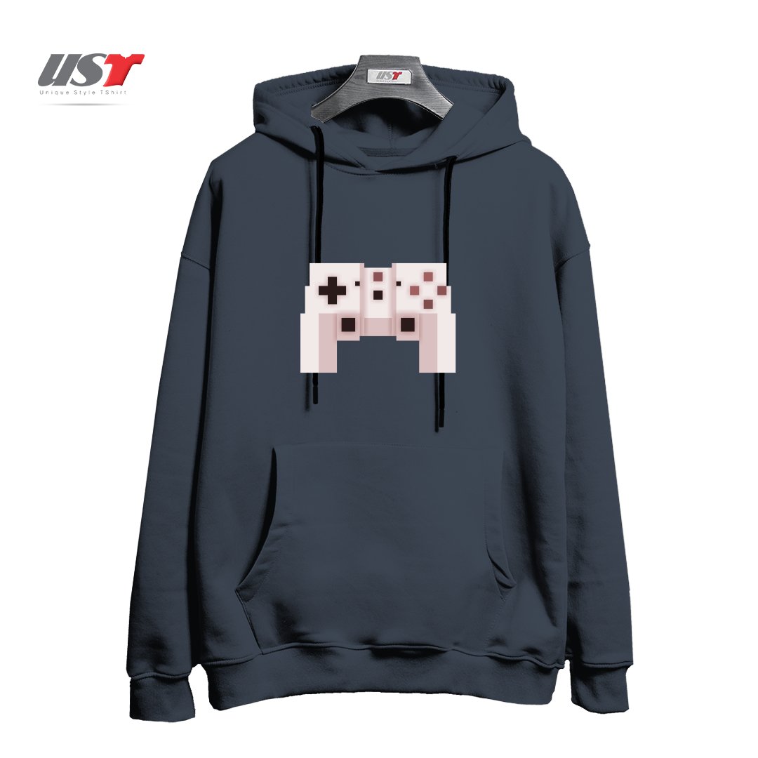 طرح PIXEL ART GAME CONTROLLER هودی اورسایزرنگ دودی