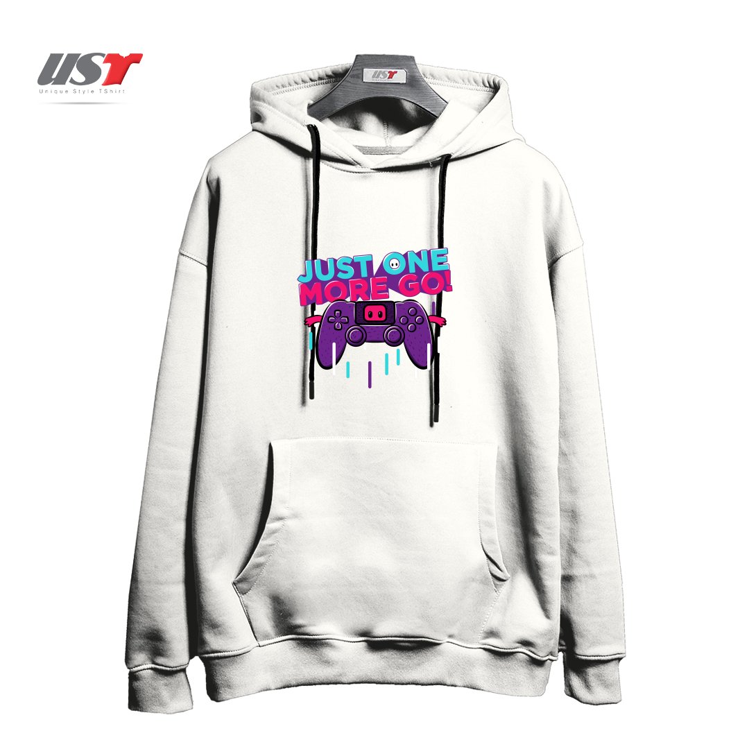 هودی اورسایز طرح ONE MORE GO