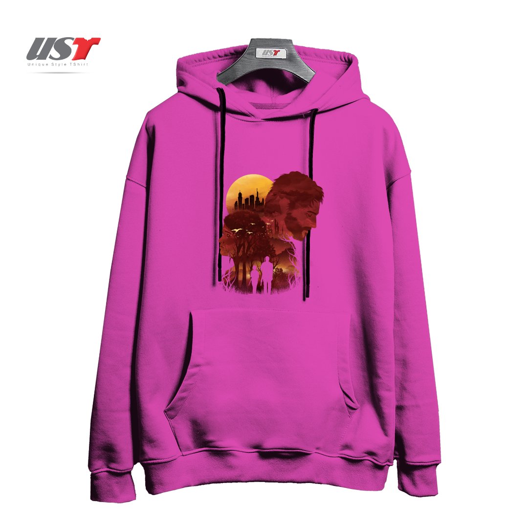 هودی اورسایز طرح THE LAST SUNSET
