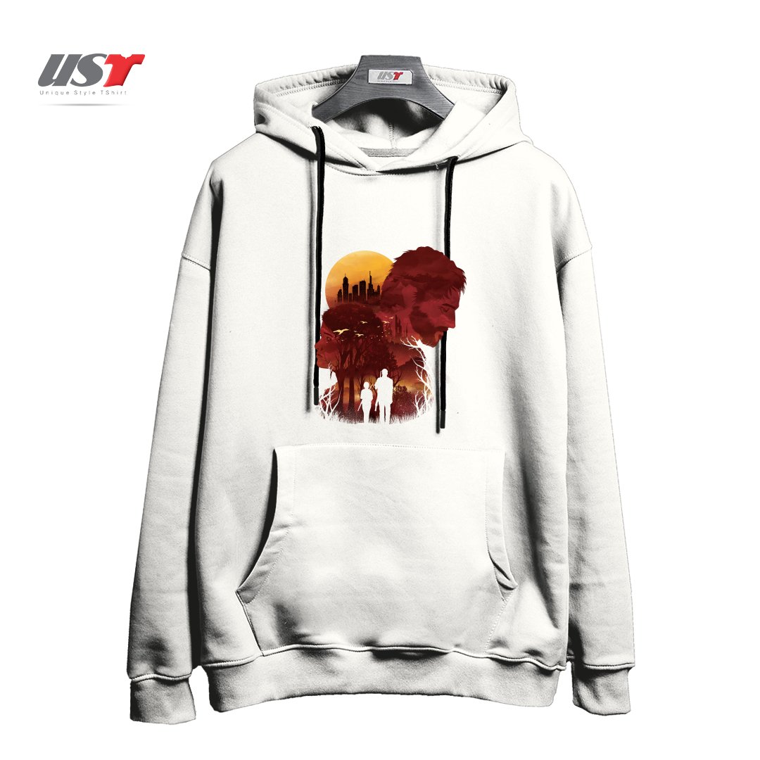 هودی اورسایز طرح THE LAST SUNSET