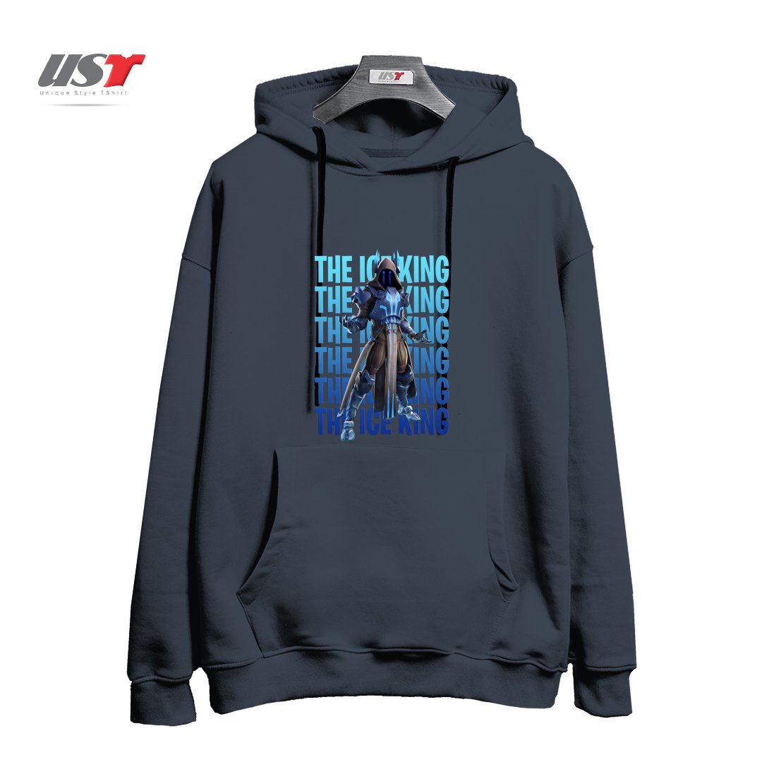 طرح THE ICE KING هودی اورسایزرنگ دودی