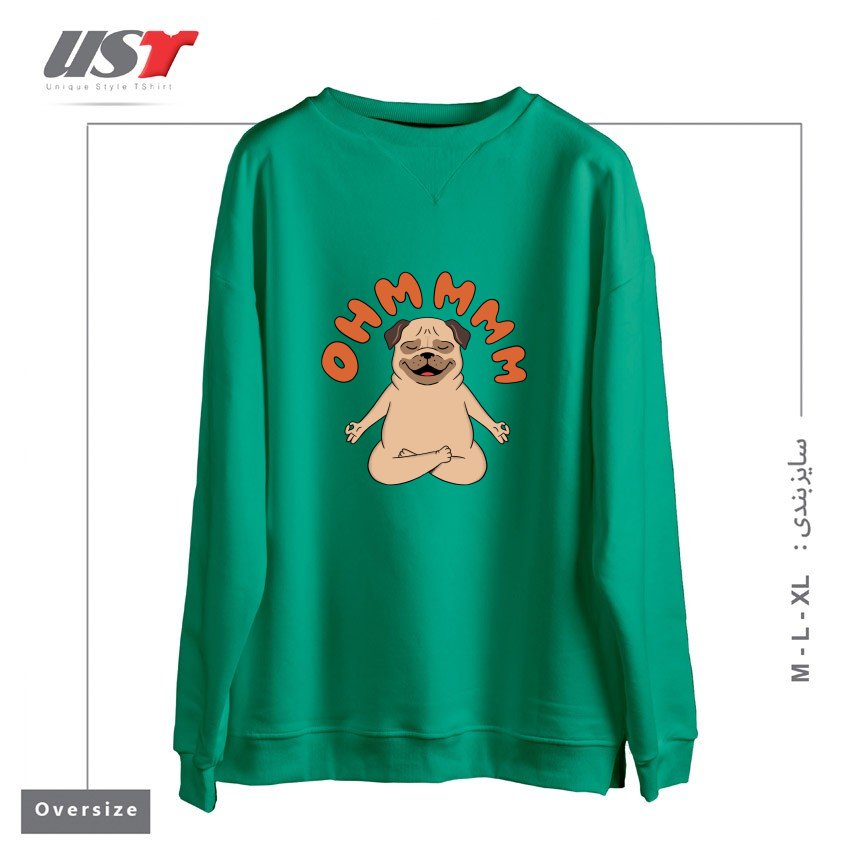 سوییشرت اورسایز طرح DOG1