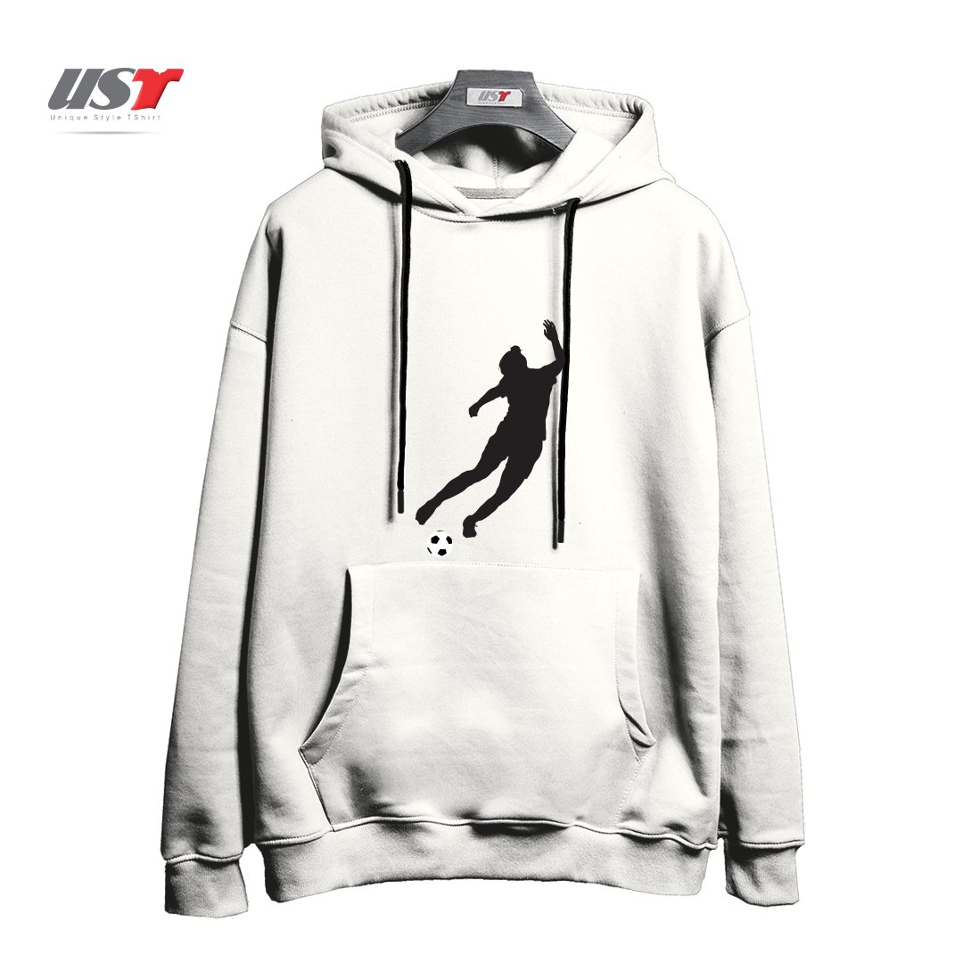 هودی اورسایز طرح WHAT A KICKER