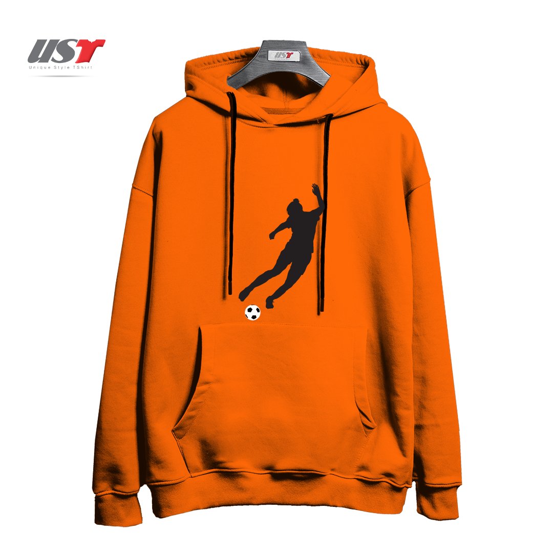 هودی اورسایز طرح WHAT A KICKER