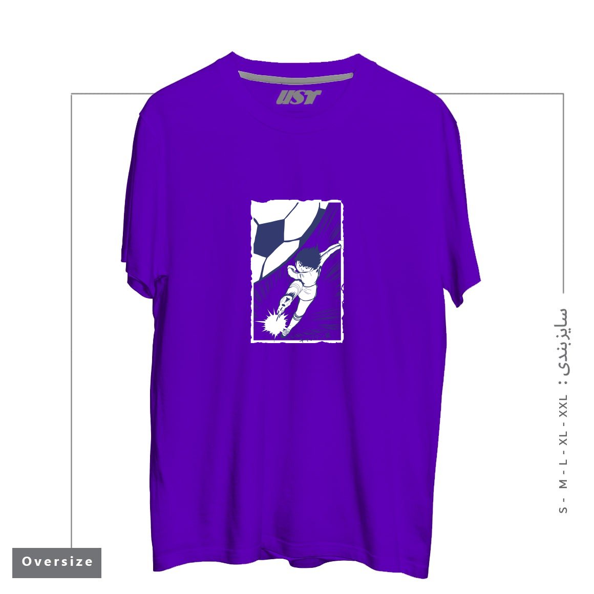 تیشرت اورسایز طرح TSUBASA