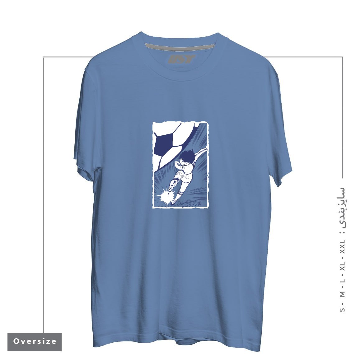 تیشرت اورسایز طرح TSUBASA