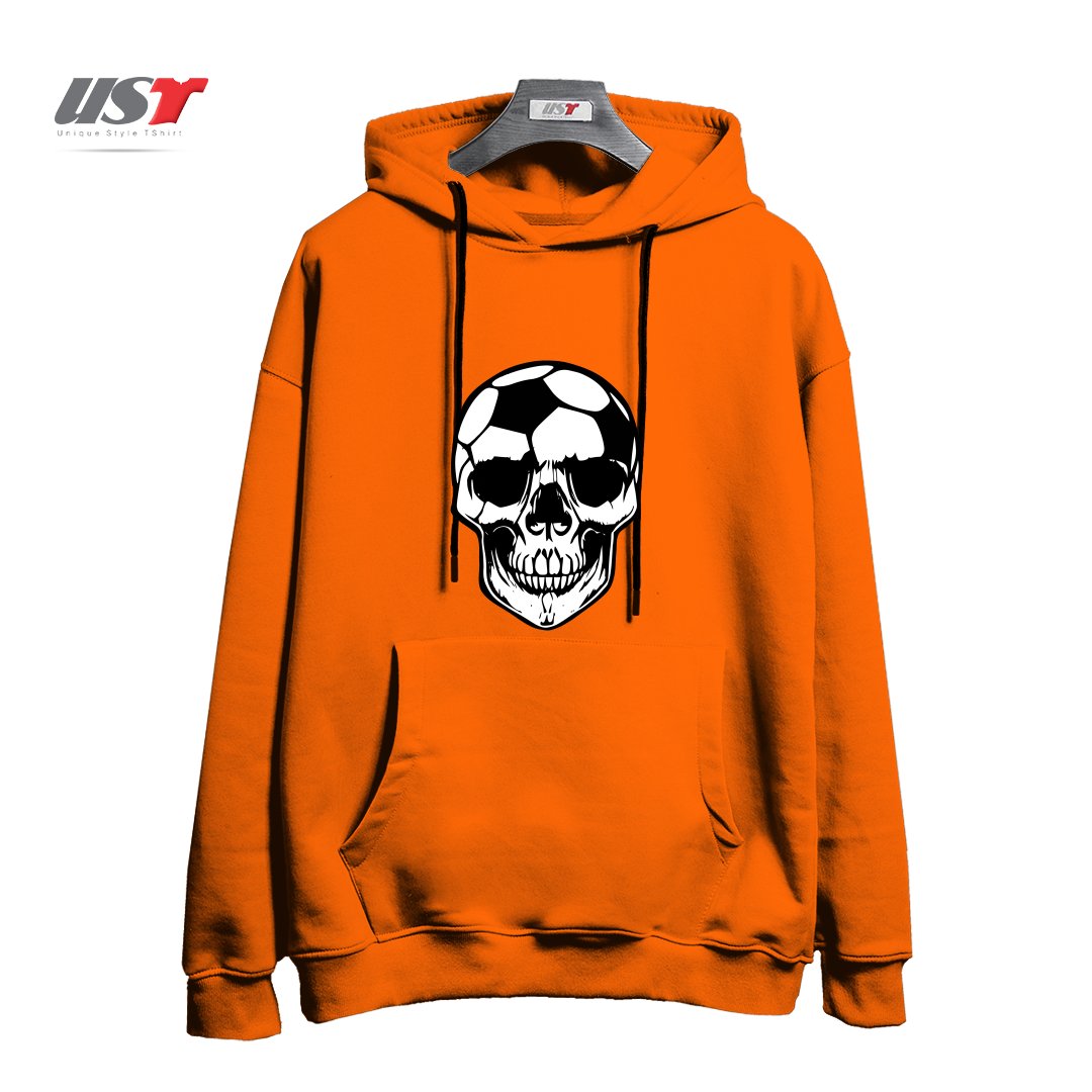 هودی اورسایز طرح SOCCER SKULL