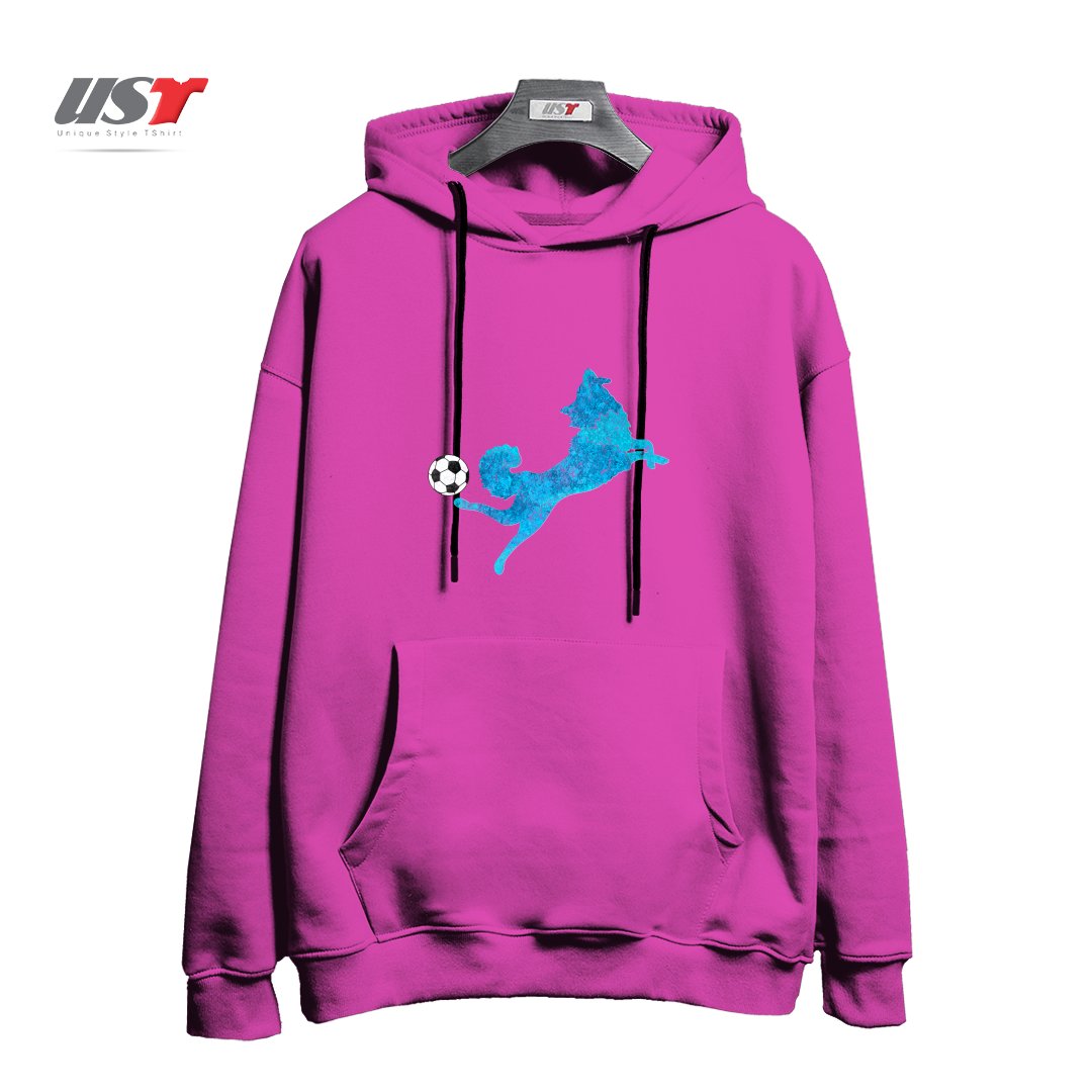 هودی اورسایز طرح SOCCER DOG2