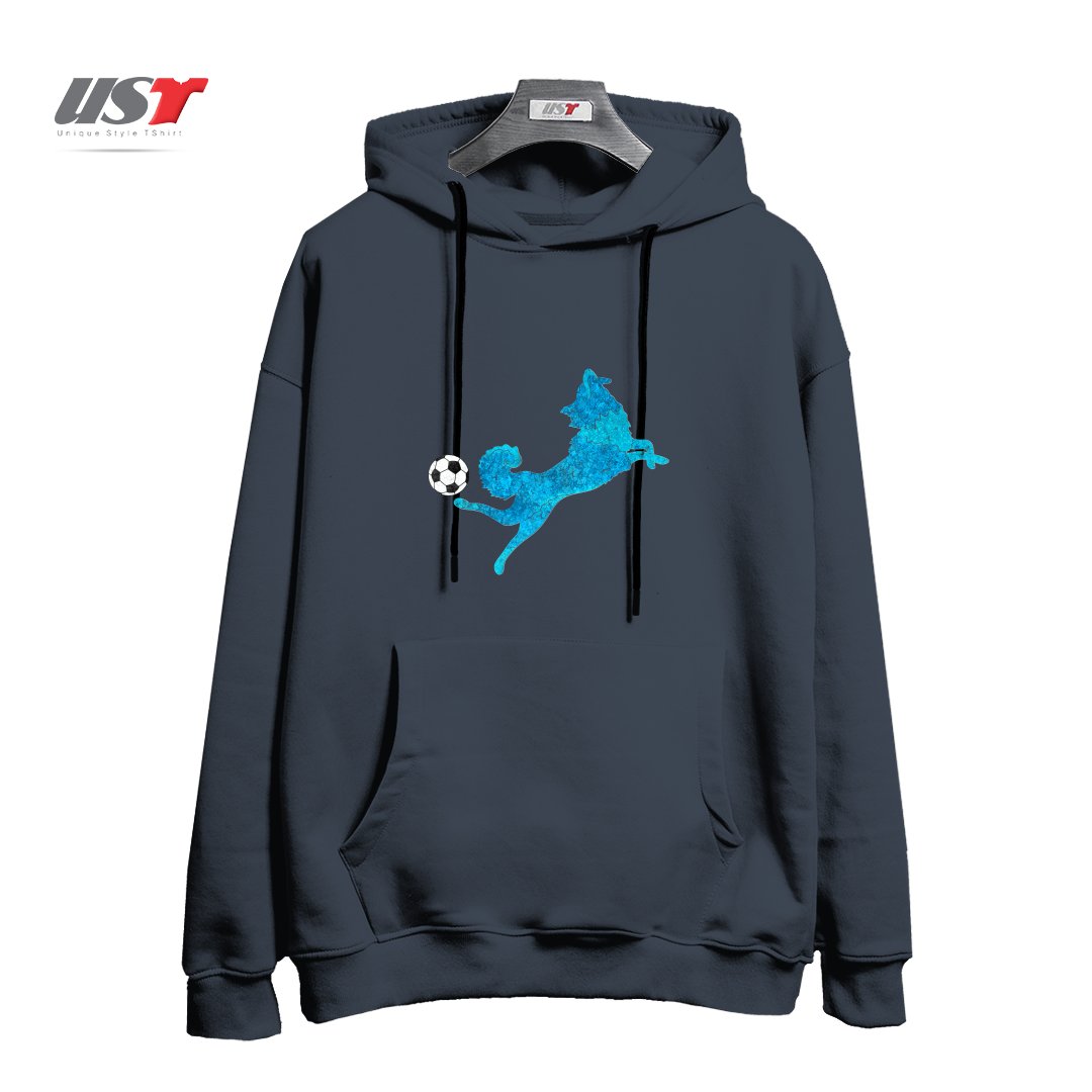 هودی اورسایز طرح SOCCER DOG2