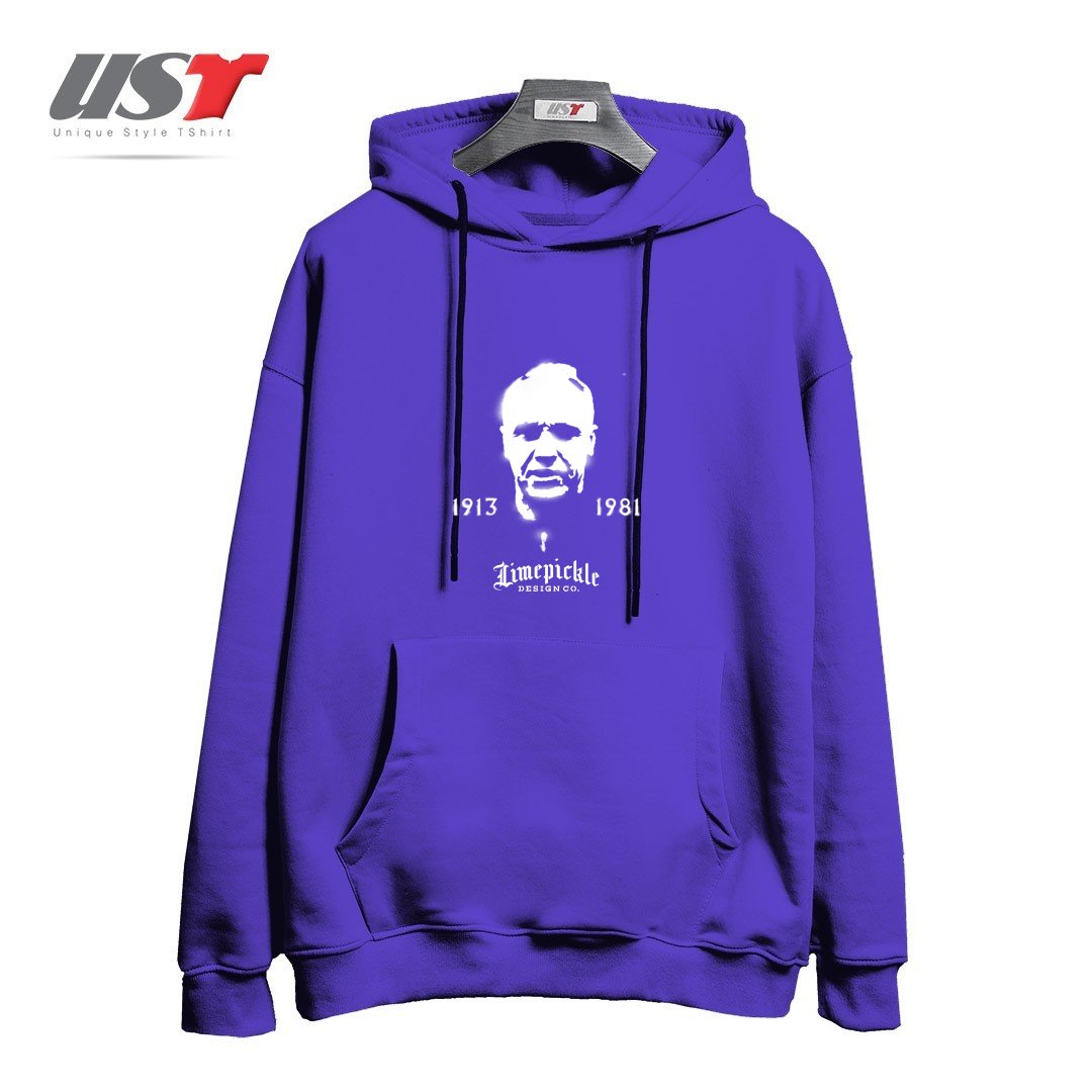 طرح MR SHANKLY هودی اورسایزرنگ بنفش