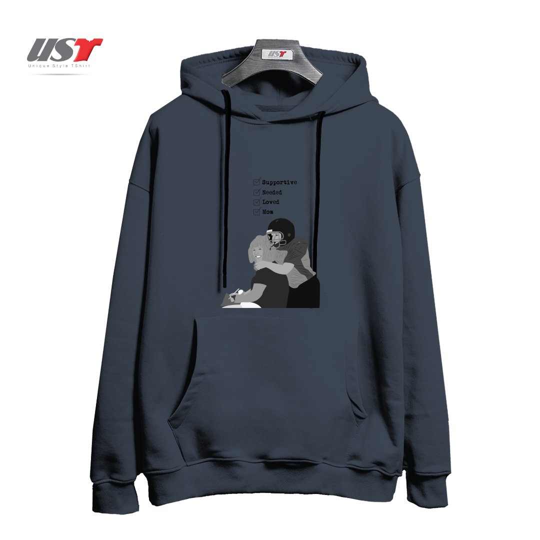 طرح MOM هودی اورسایزرنگ دودی