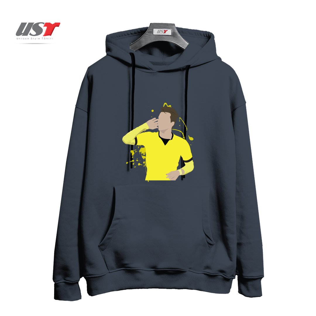 طرح MARCO REUS هودی اورسایزرنگ دودی