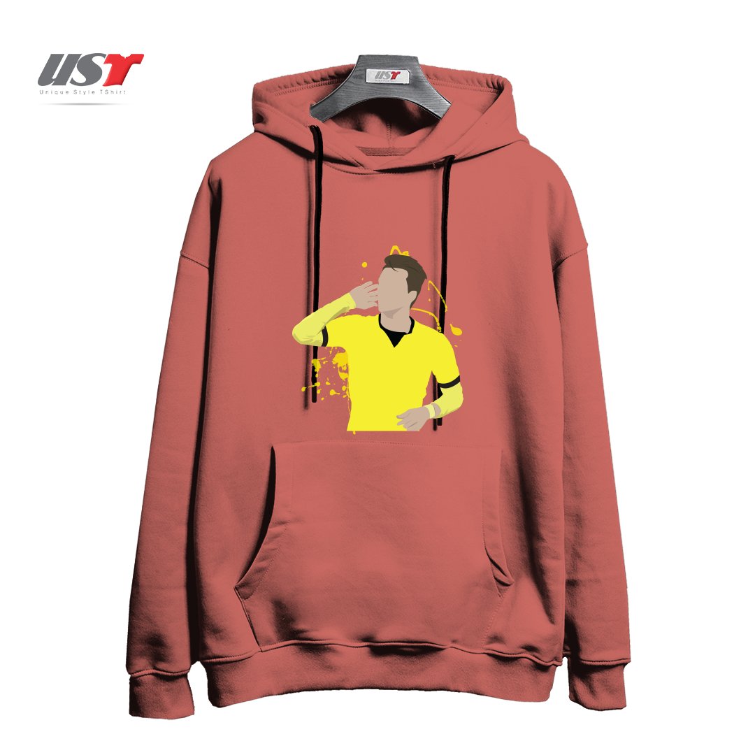 طرح MARCO REUS هودی اورسایزرنگ آجری