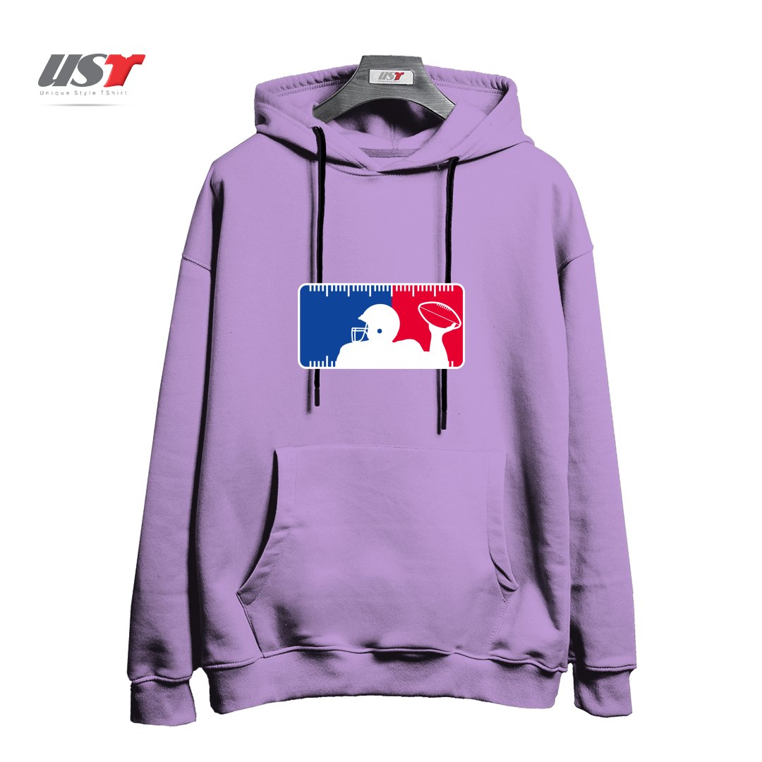 طرح MAJOR LEAGUE FOOTBALL هودی اورسایزرنگ یاسی