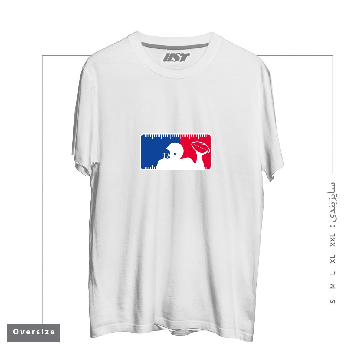 تیشرت اورسایز طرح MAJOR LEAGUE FOOTBALL