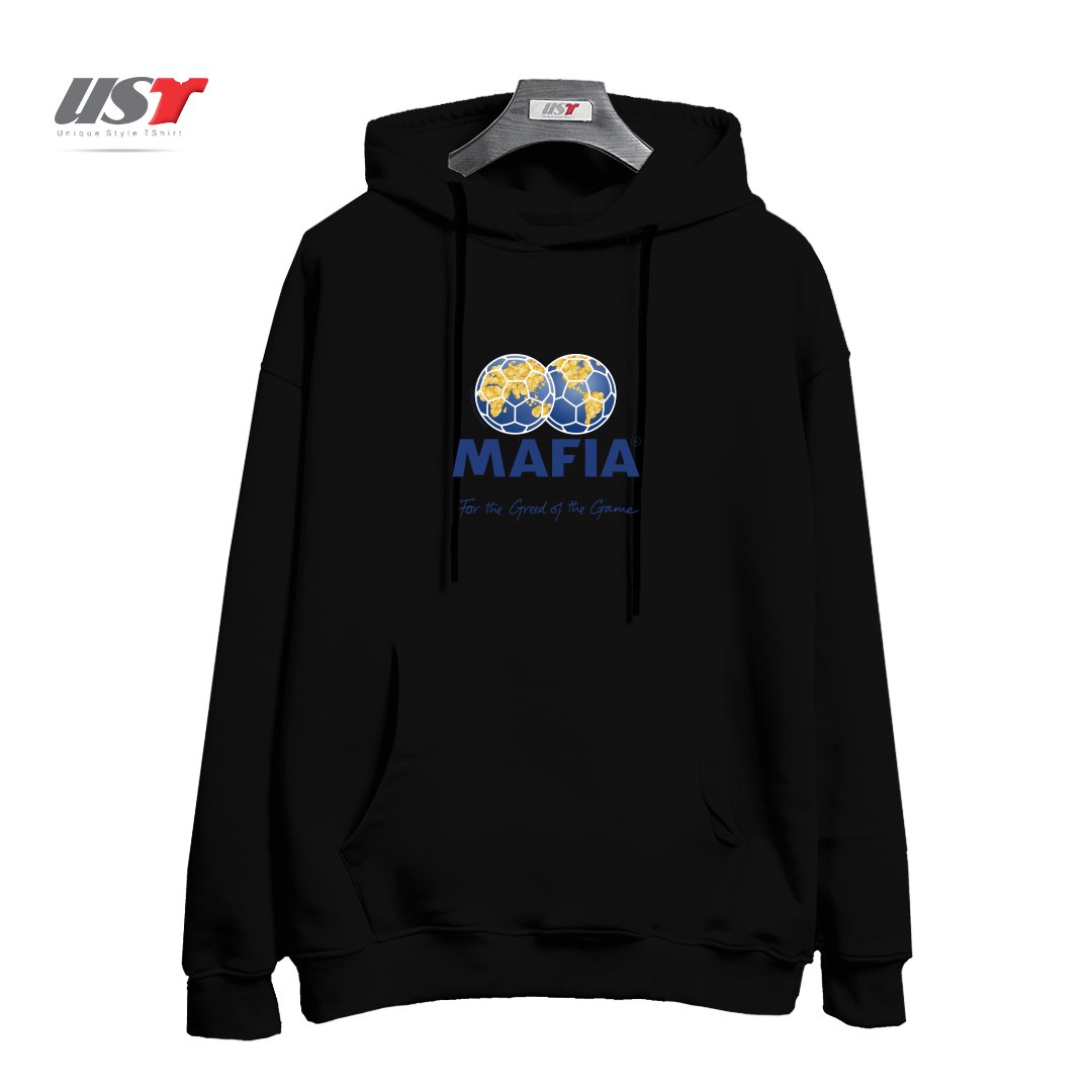 طرح MAFIA هودی اورسایزرنگ مشکی