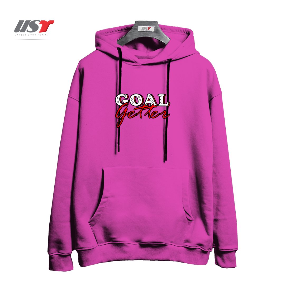 هودی اورسایز طرح GOAL GETTER FOR MEN AND WOMEN