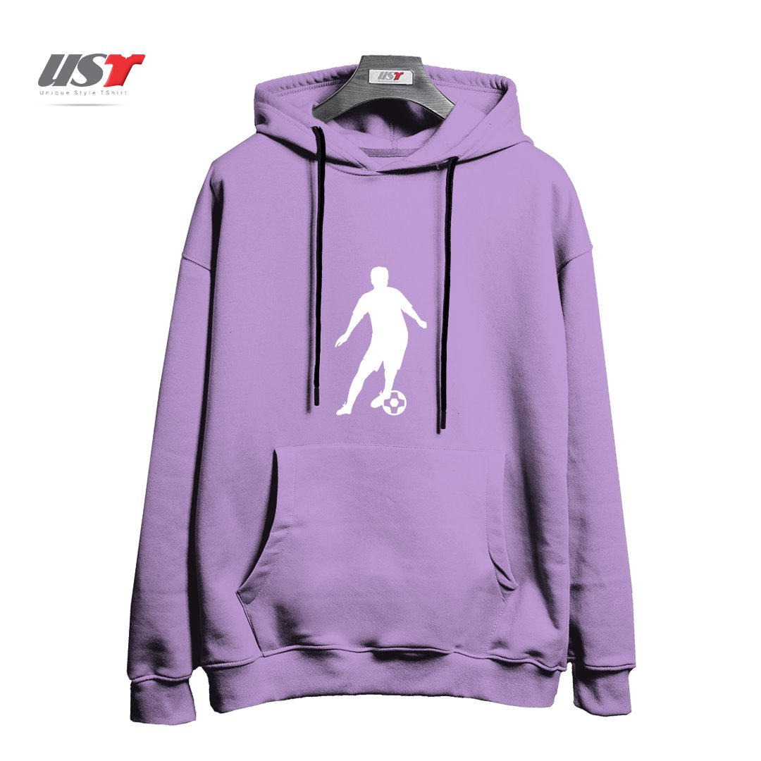 طرح FOOTBALL SOCCER SPORT PLAYER هودی اورسایزرنگ یاسی