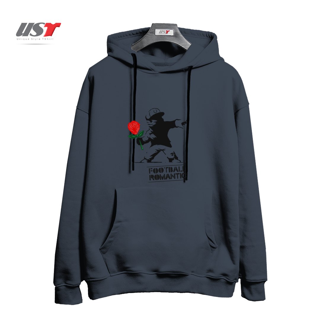 هودی اورسایز طرح FOOTBALL ROMANTIC