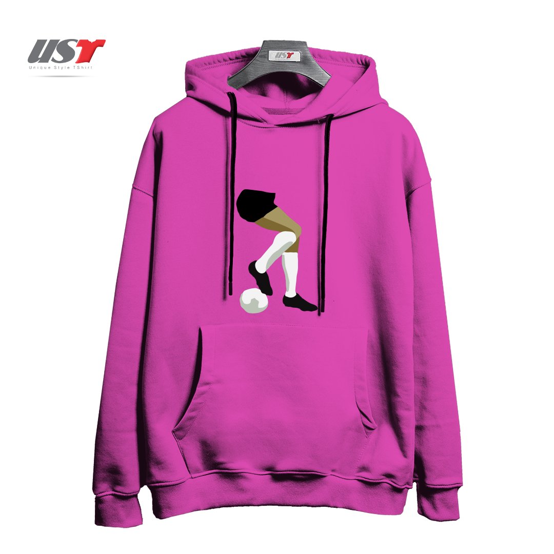 هودی اورسایز طرح FOOTBALL DRAG BACK