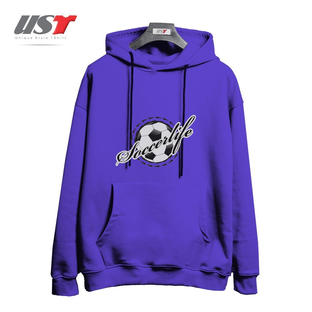 هودی اورسایز طرح FOOTBALL DESIGN