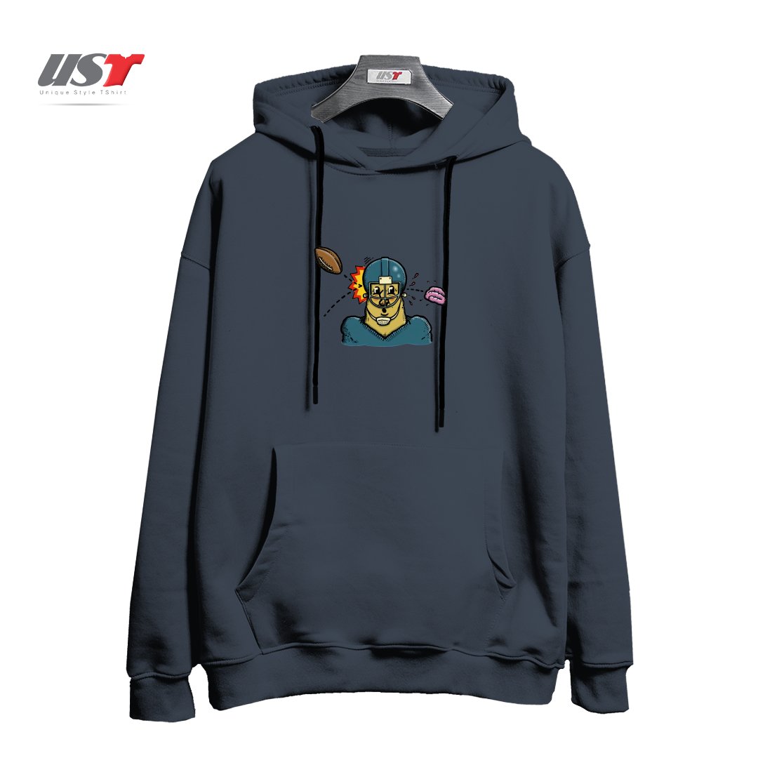 طرح CONCUSSION PROTOCOL هودی اورسایزرنگ دودی